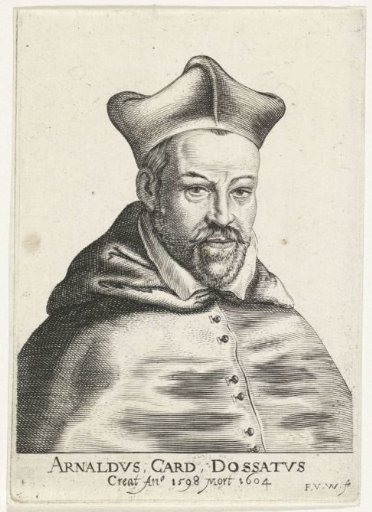Portrait of the French Cardinal Arnaud d'Ossat