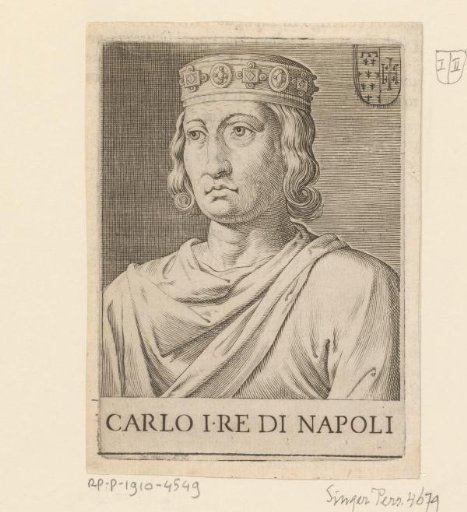 Portrait of Charles I, King of Naples