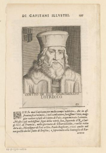 Portrait of Odet de Foix, Count of Lautrec