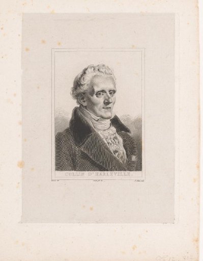 Portrait of Jean-François Collin d'Harleville