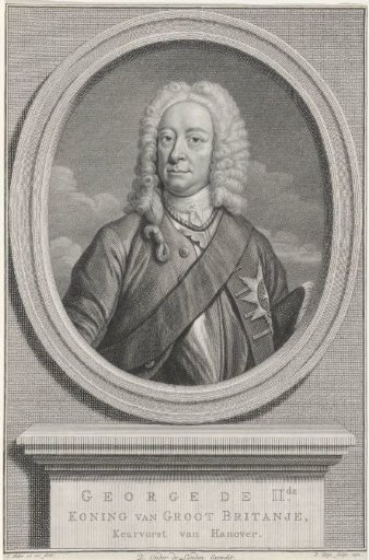 Portrait of King George I of Great Britain