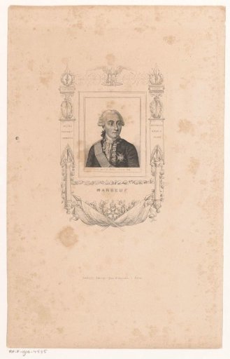 Portrait of Charles Louis de Marbeuf