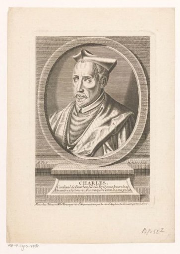 Portrait of Cardinal Charles de Bourbon