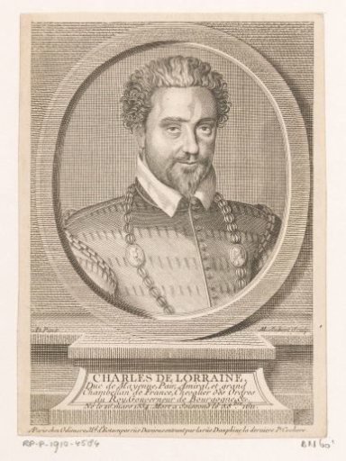 Portrait of Charles, Count of Mayenne
