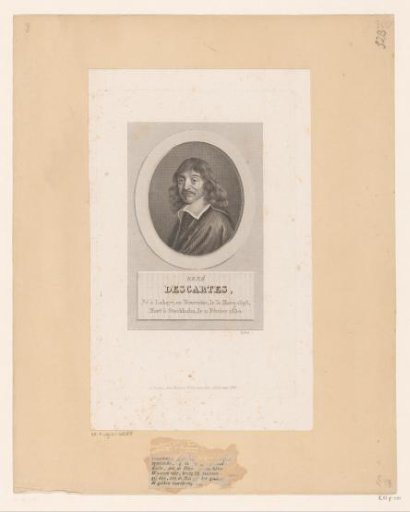 Portrait of René Descartes