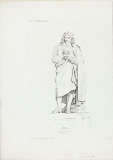 Sculpture of Molière