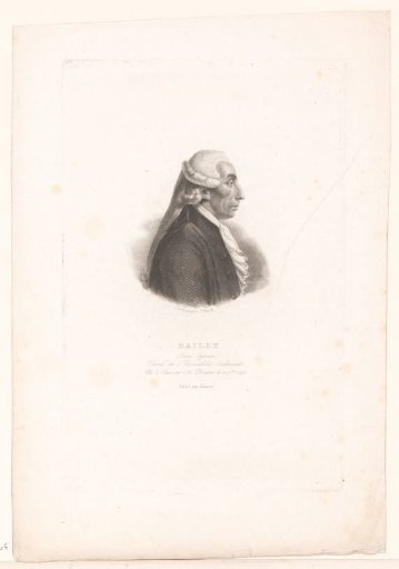 Portrait of Jean Sylvain Bailly