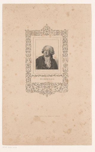 Portrait of Honoré Gabriel de Riqueti