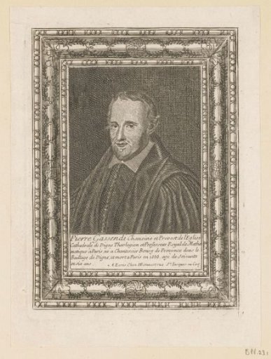 Portrait of Pierre Gassendi