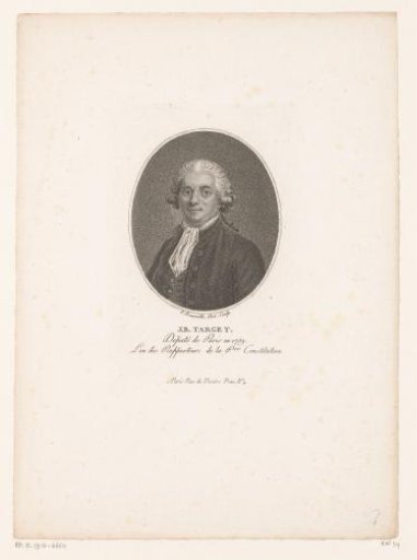 Portrait of Guy-Jean-Baptiste Target