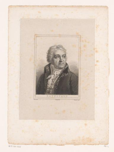 Portrait of François Just Marie Raynouard