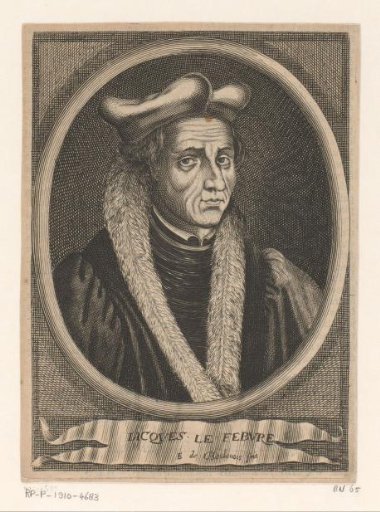 Portrait of Jacques Lefèvre d'Étaples