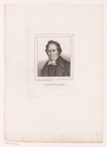 Portrait of Casimir Delavigne