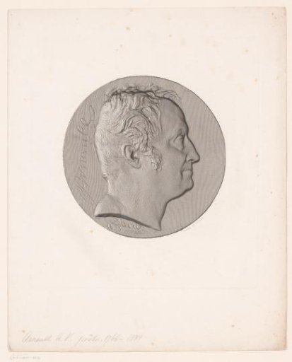 Medallion with portrait of Antoine-Vincent Arnault