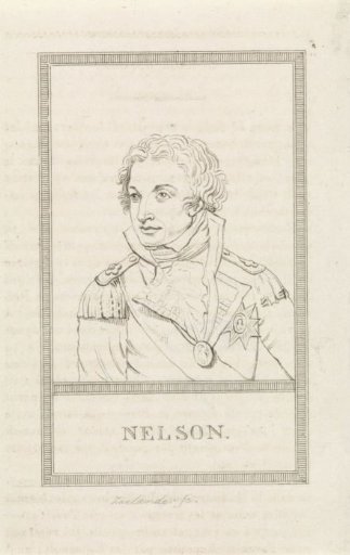 Portrait of British Admiral Horatio Nelson