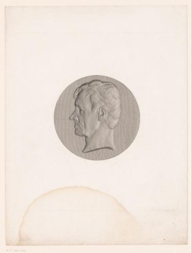 Medallion with portrait of Antoine Boulay de la Meurthe