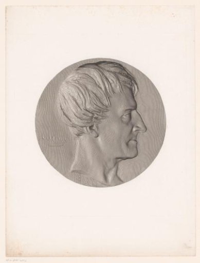 Medallion with portrait of Lazare Carnot