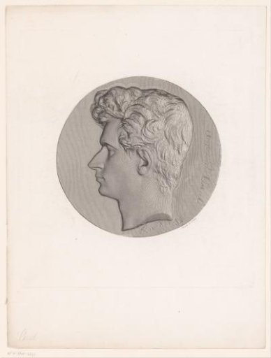 Medallion with portrait of Armand Carrel