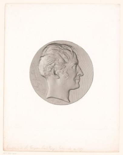 Medal with portrait of Félix Lepeletier