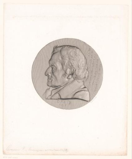 Medal with portrait of René Levasseur