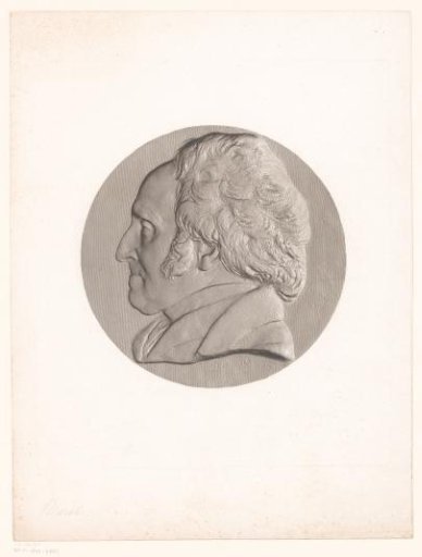 Medal with portrait of Hugues-Bernard Maret