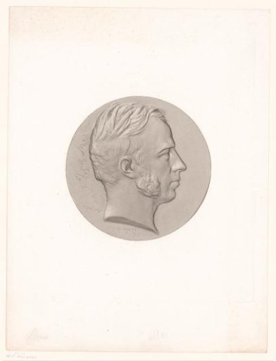 Medal with portrait of François Mina