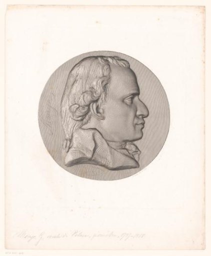 Medal with portrait of Gaspard Monge