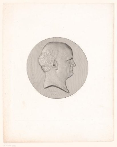 Medal with portrait of Étienne Geoffroy Saint-Hilaire