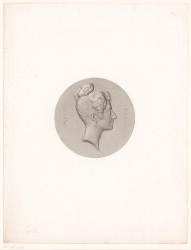 Medal with portrait of Amable Tastu