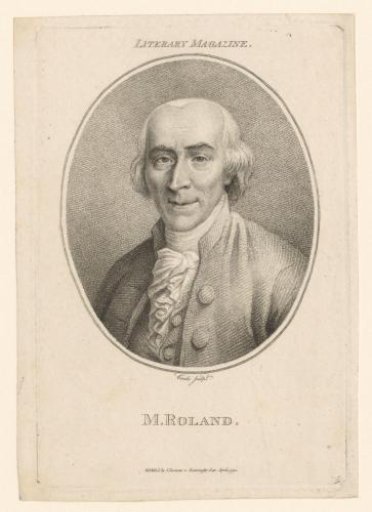 Portrait of Jean-Marie Roland de la Platière