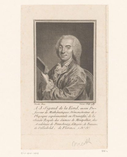 Portrait of Joseph-Aignan Sigaud de Lafond