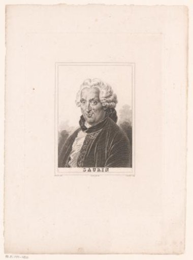 Portrait of Bernard-Joseph Saurin