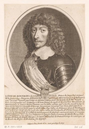 Portrait of Louis II de Bourbon-Condé