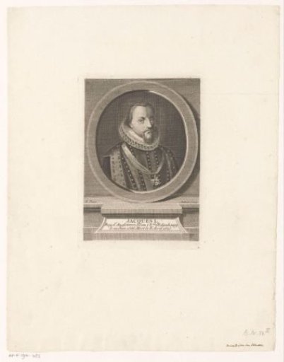 Portrait of James I