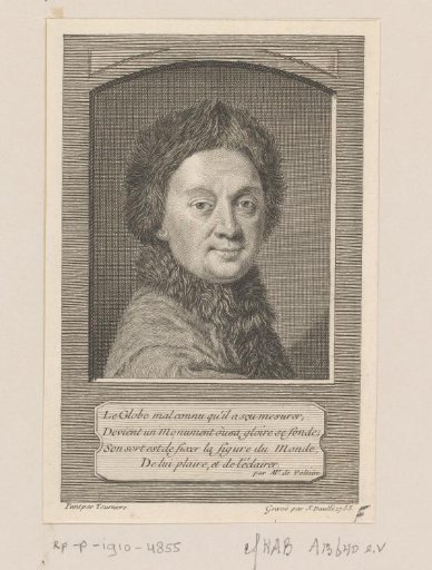 Portrait of Pierre Louis de Maupertuis