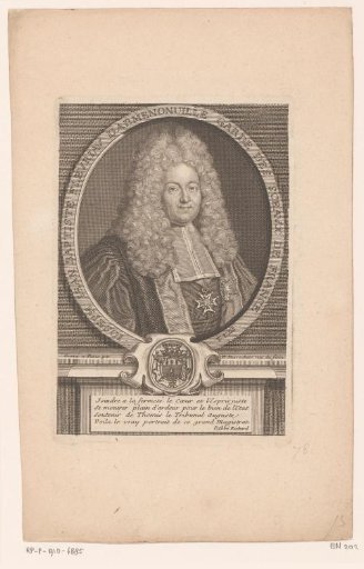 Portrait of Joseph Jean Baptiste Fleuriau d'Armenonville
