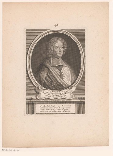 Portrait of Emmanuel Théodose de la Tour d'Auvergne, Cardinal of Bouillon