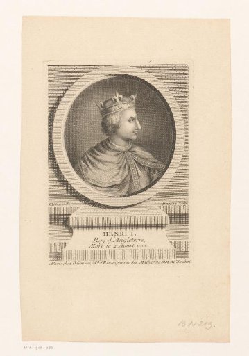 Portrait of Henry I of England