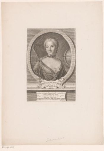 Portrait of Gabrielle Émilie marquise du Châtelet