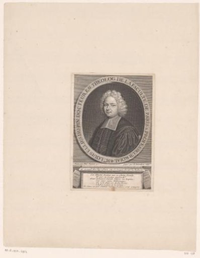 Portrait of Louis Ellies Dupin
