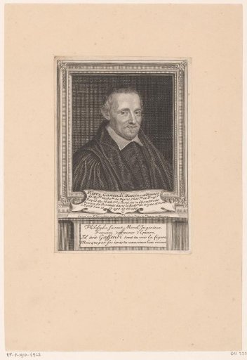 Portrait of Pierre Gassendi