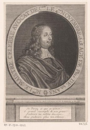 Portrait of Antoine le Maître