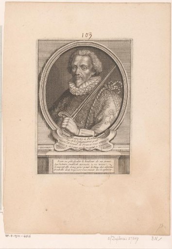 Portrait of François de Bonne, Duke of Lesdiguières