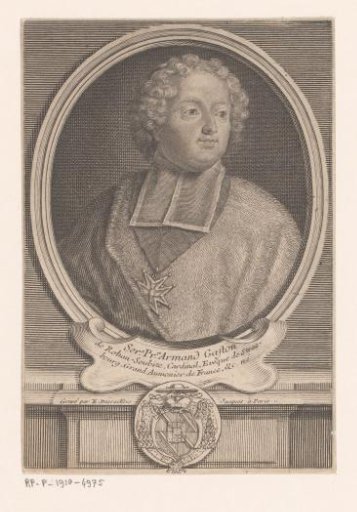 Portrait of Armand Gaston Maximilien de Rohan