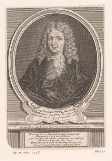 Portrait of Jean Regnault de Segrais