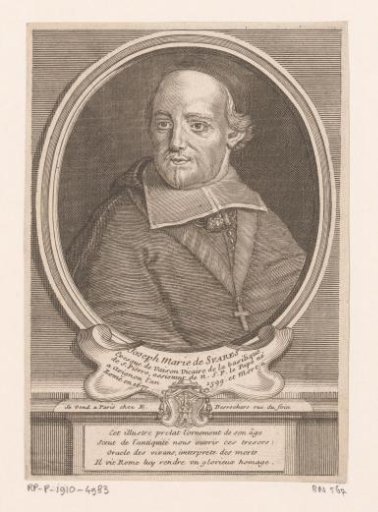 Portrait of Joseph Marie de Suarès