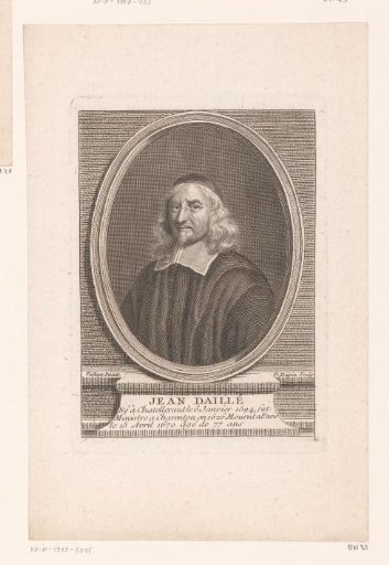 Portrait of Jean Daillé