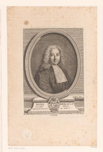 Portrait of René Hérault