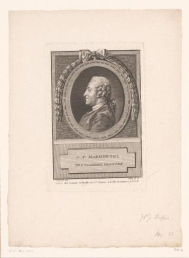 Portrait of Jean-François Marmontel