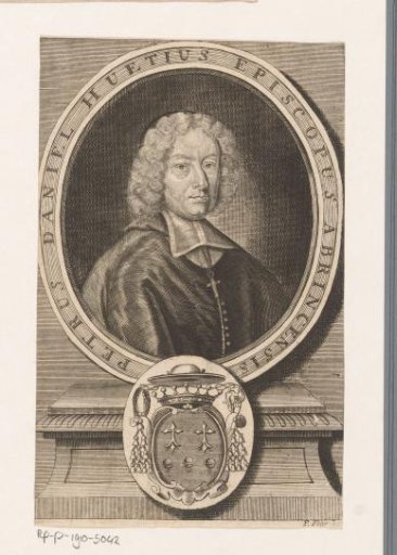 Portrait of Pierre Daniel Huet